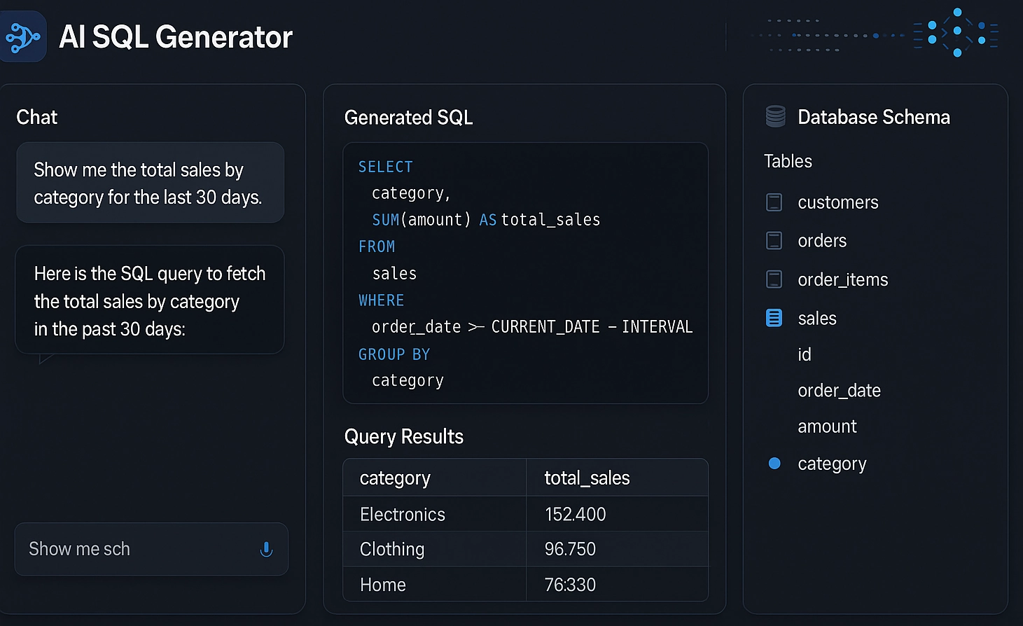 SQL Generator